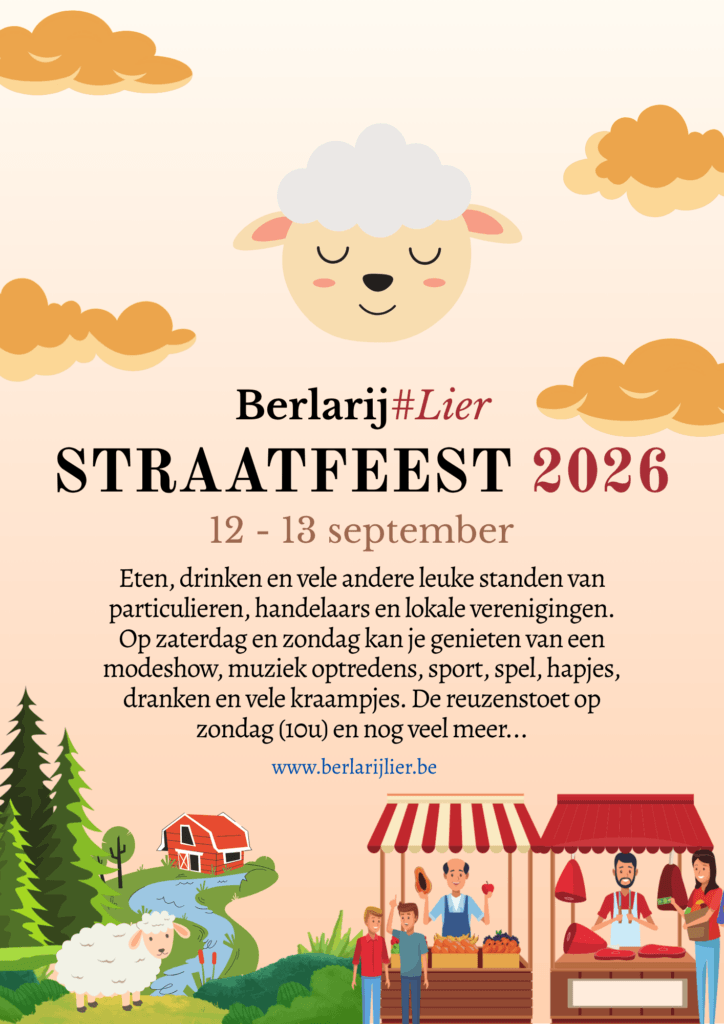 Poster straatfeest 2026 (A3